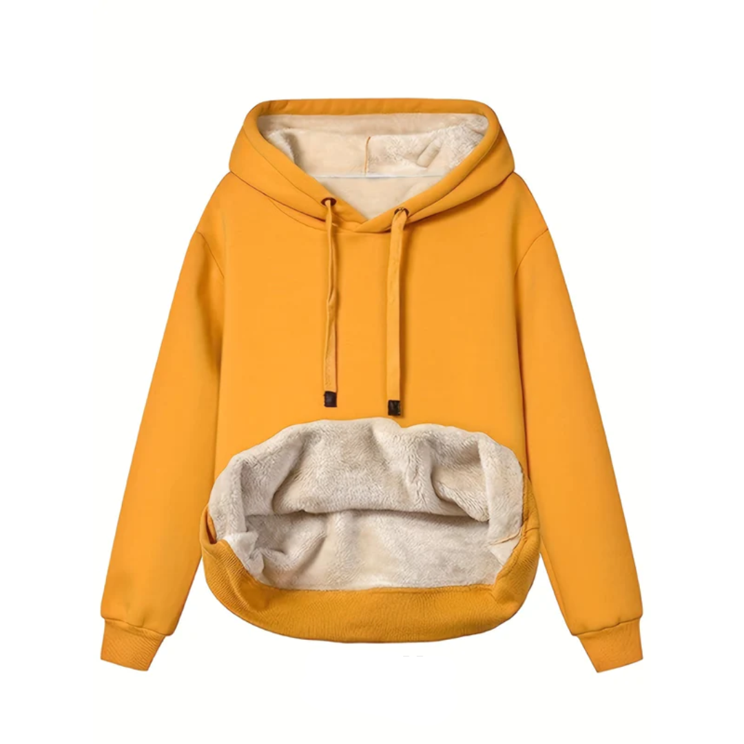 Sophia - Premium wollen fleece hoodie